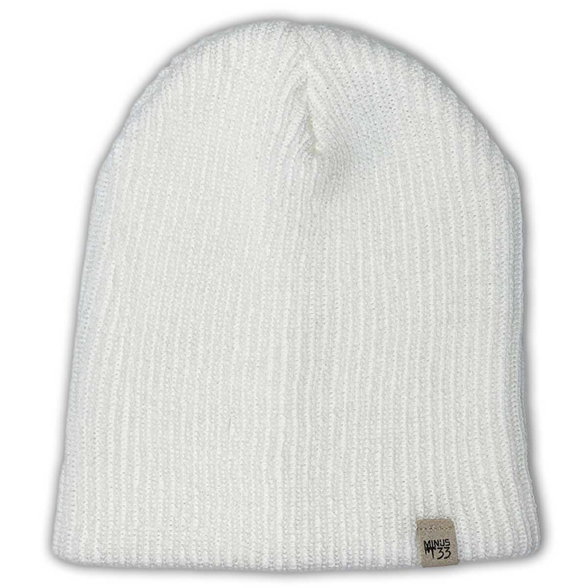 Midweight - Everyday Rib Knit Beanie 100% Merino Wool from Minus33 Merino Wool Clothing