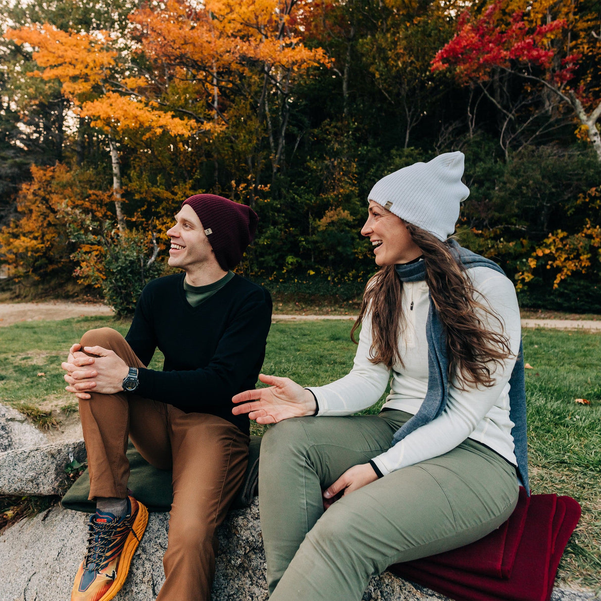 Midweight - Everyday Rib Knit Beanie 100% Merino Wool from Minus33 Merino Wool Clothing