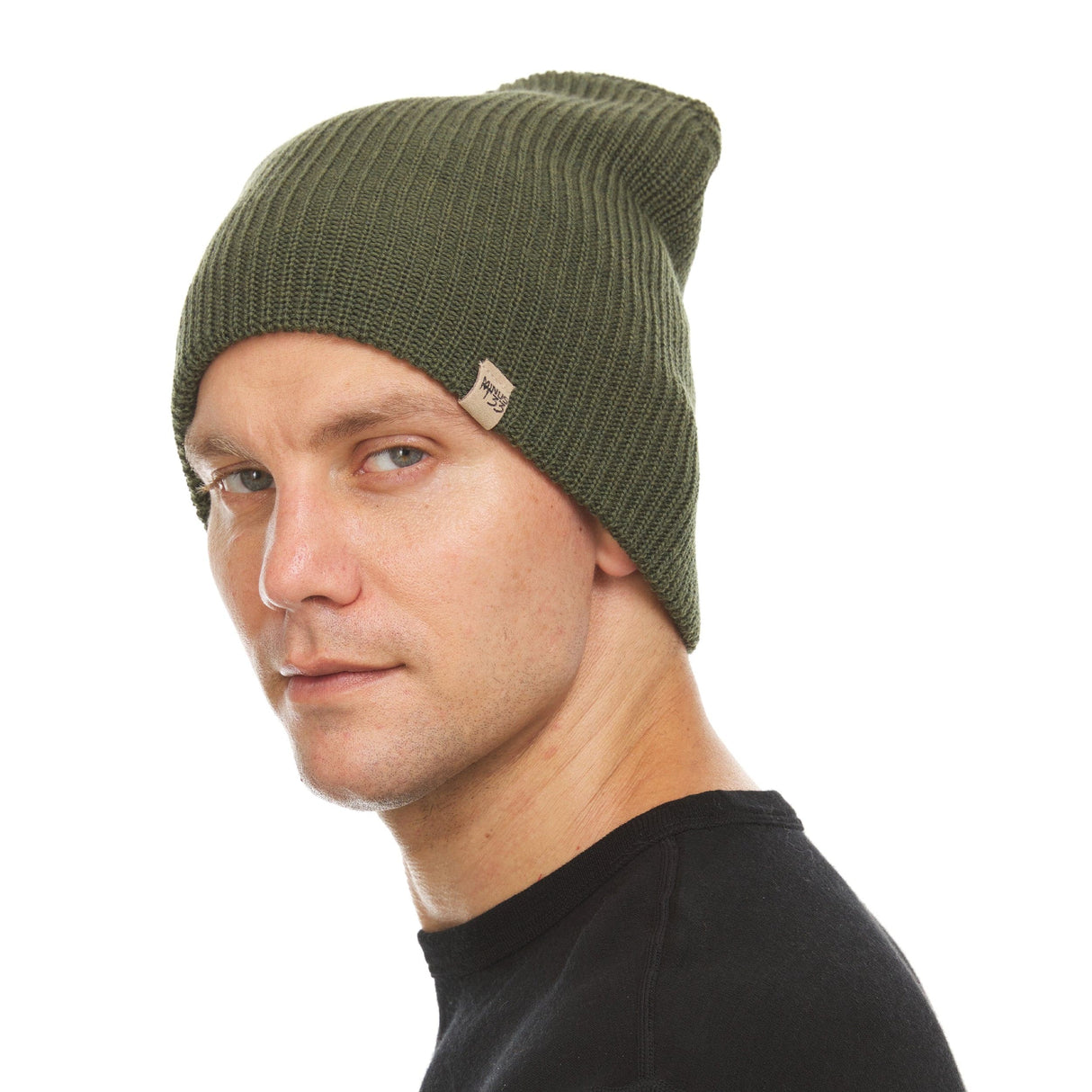 Midweight - Everyday Rib Knit Beanie 100% Merino Wool from Minus33 Merino Wool Clothing
