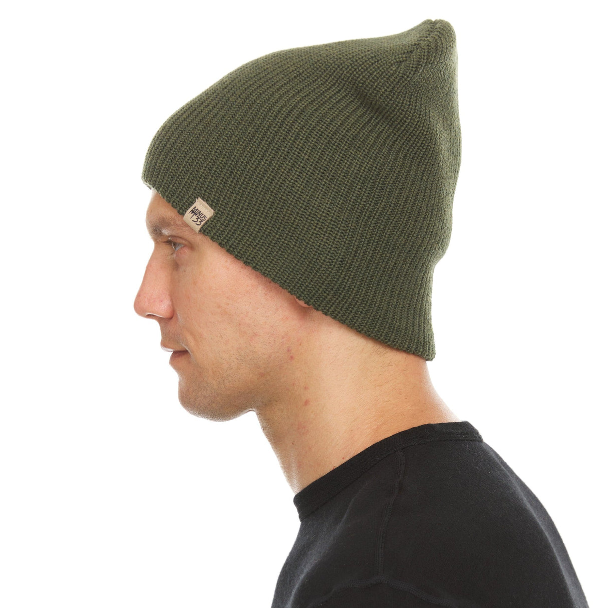Midweight - Everyday Rib Knit Beanie 100% Merino Wool from Minus33 Merino Wool Clothing