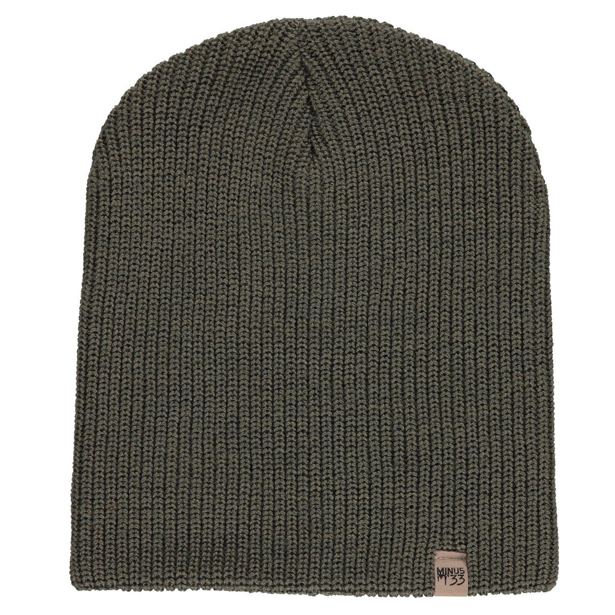Midweight - Everyday Rib Knit Beanie 100% Merino Wool from Minus33 Merino Wool Clothing
