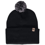 Midweight - Everyday Knit Cuff Pom Beanie 100% Merino Wool from Minus33 Merino Wool Clothing