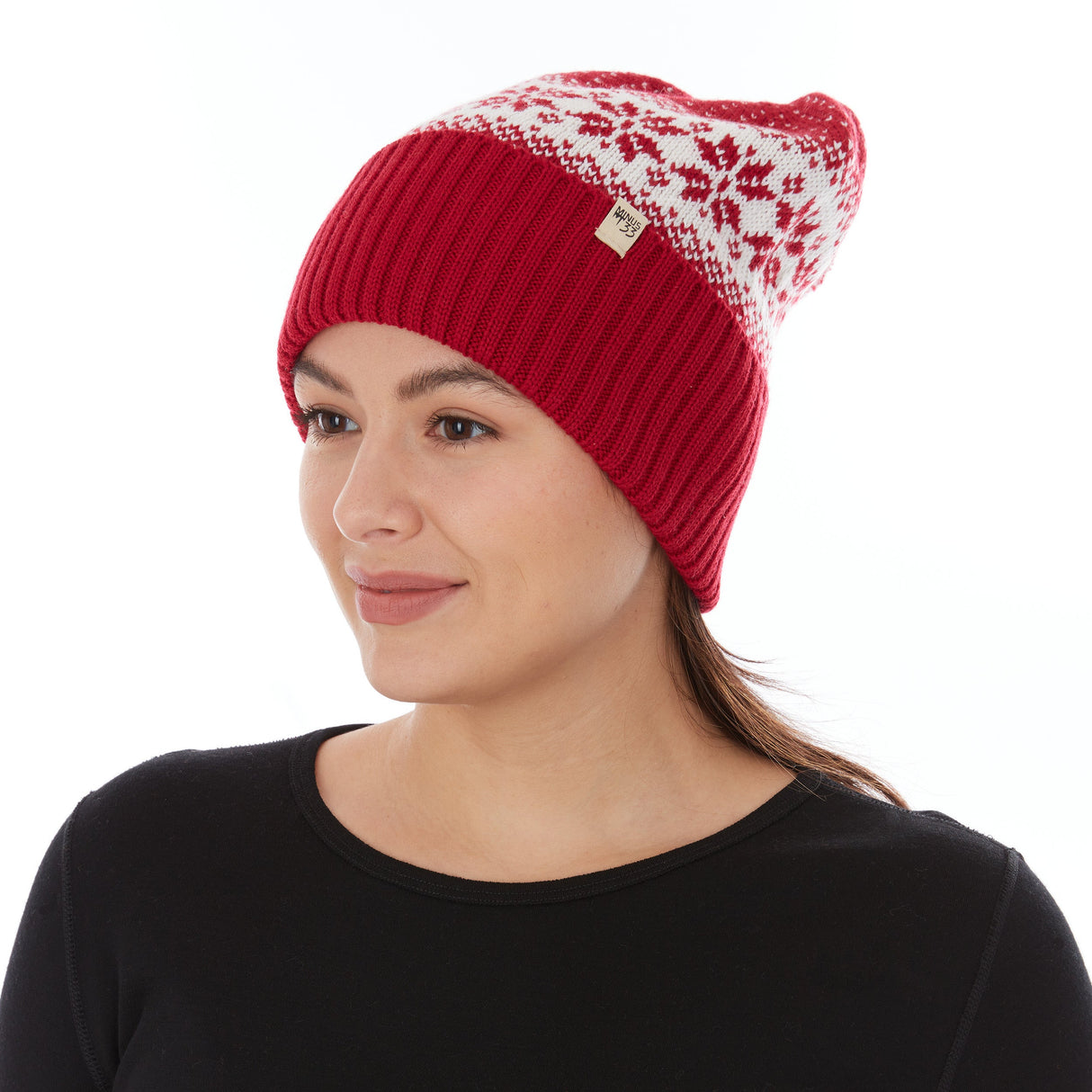 Midweight - Everyday Knit Cuff Pom Beanie 100% Merino Wool from Minus33 Merino Wool Clothing