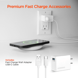 HyperGear ChargePad Pro 15W Wireless Fast Charger USB-C from Jupiter Gear Home