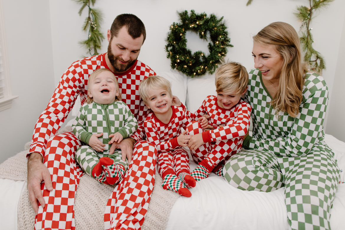RUDOLPH CHECKERS MEN'S DREAM CREW NECK TOP from DREAM BIG LITTLE CO