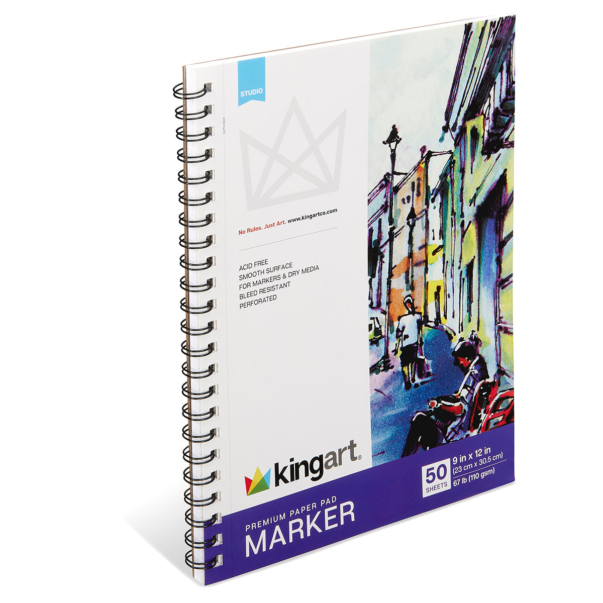 Marker Paper 9x12 50 Sheets from KINGART