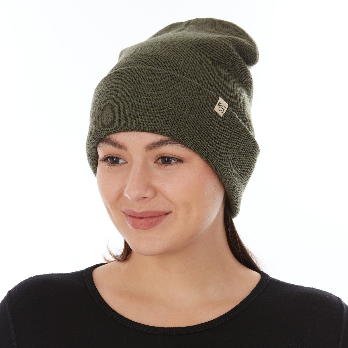 Midweight - Everyday Knit Cuff Beanie 100% Merino Wool from Minus33 Merino Wool Clothing