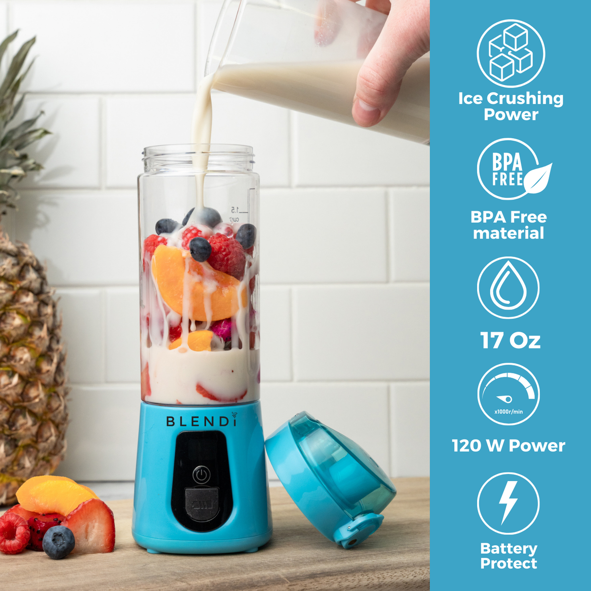 Pro+ Ice Crushing Portable Blender (17oz) from BLENDi