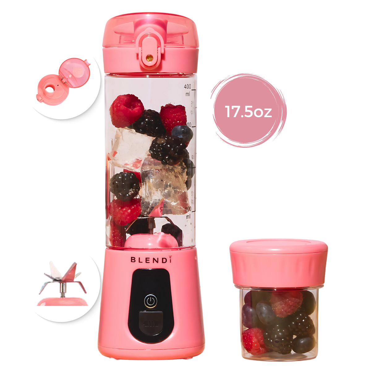 Pro+ Ice Crushing Portable Blender (17oz) from BLENDi