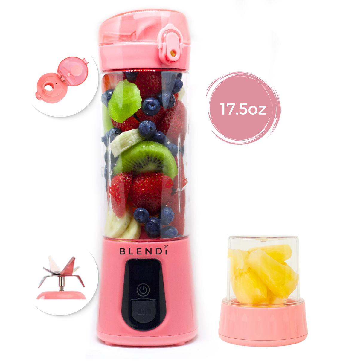 Pro+ Ice Crushing Portable Blender (17oz) from BLENDi
