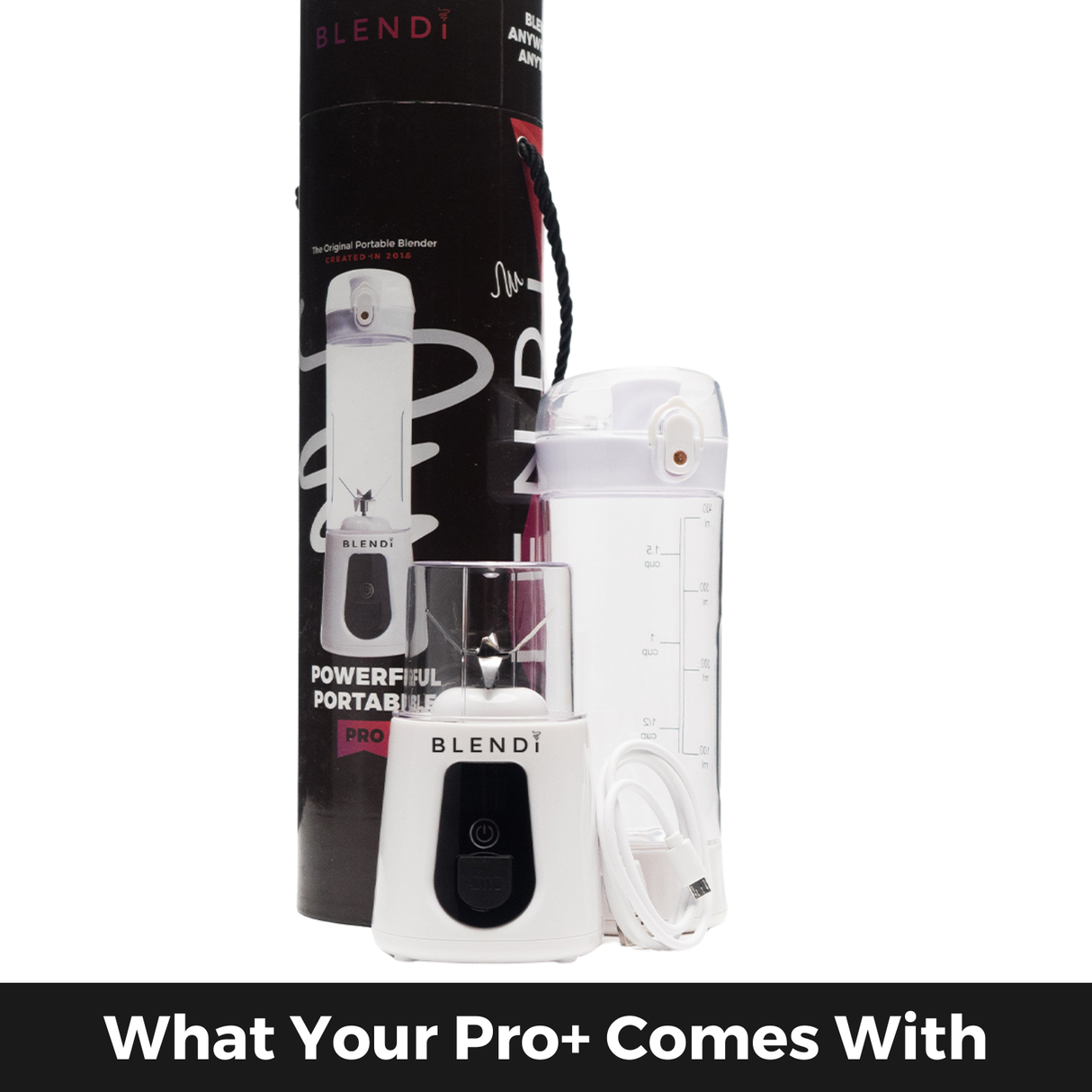 Pro+ Ice Crushing Portable Blender (17oz) from BLENDi
