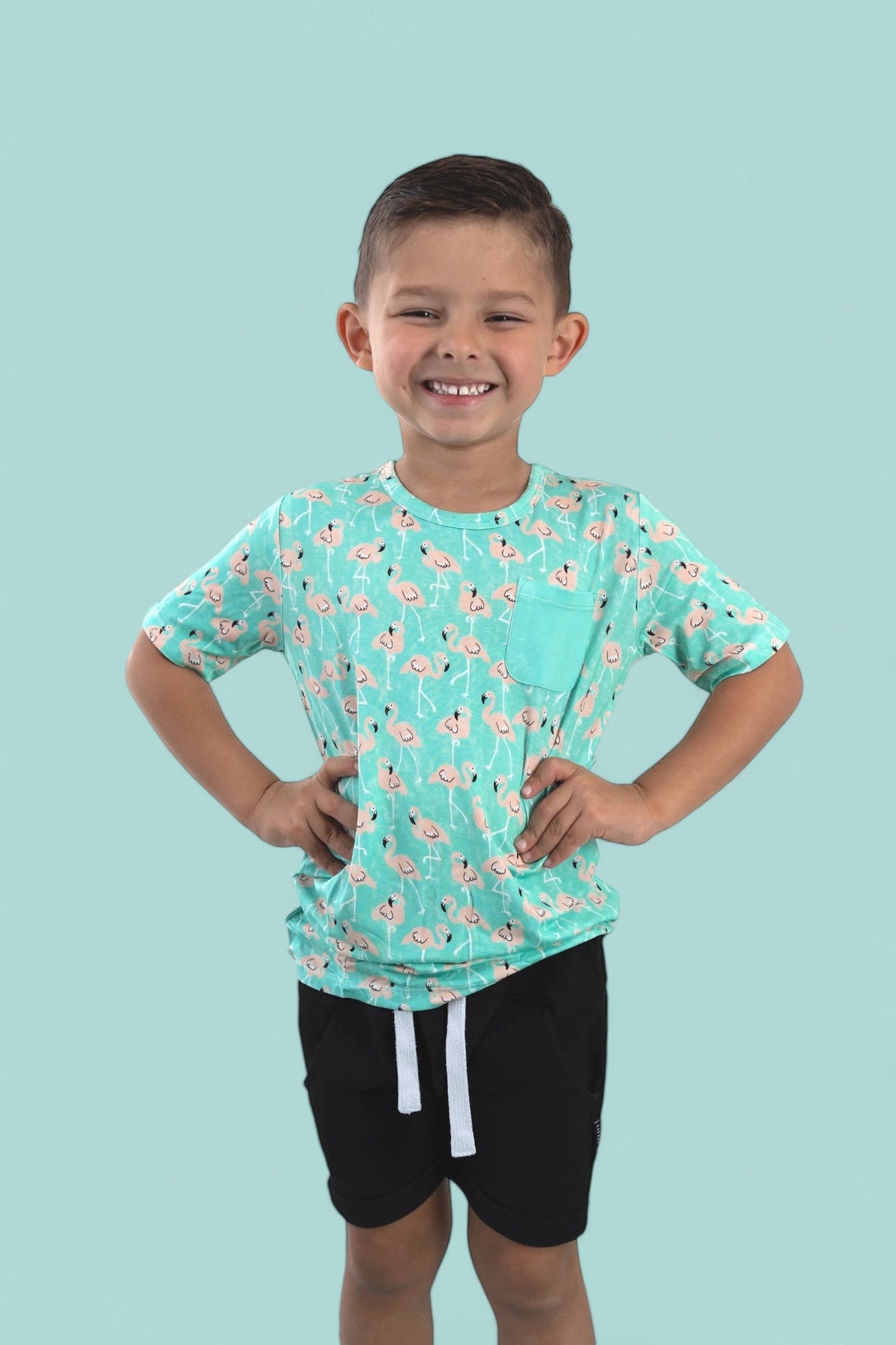 MINGLING MINGOS DREAM POCKET TEE from DREAM BIG LITTLE CO