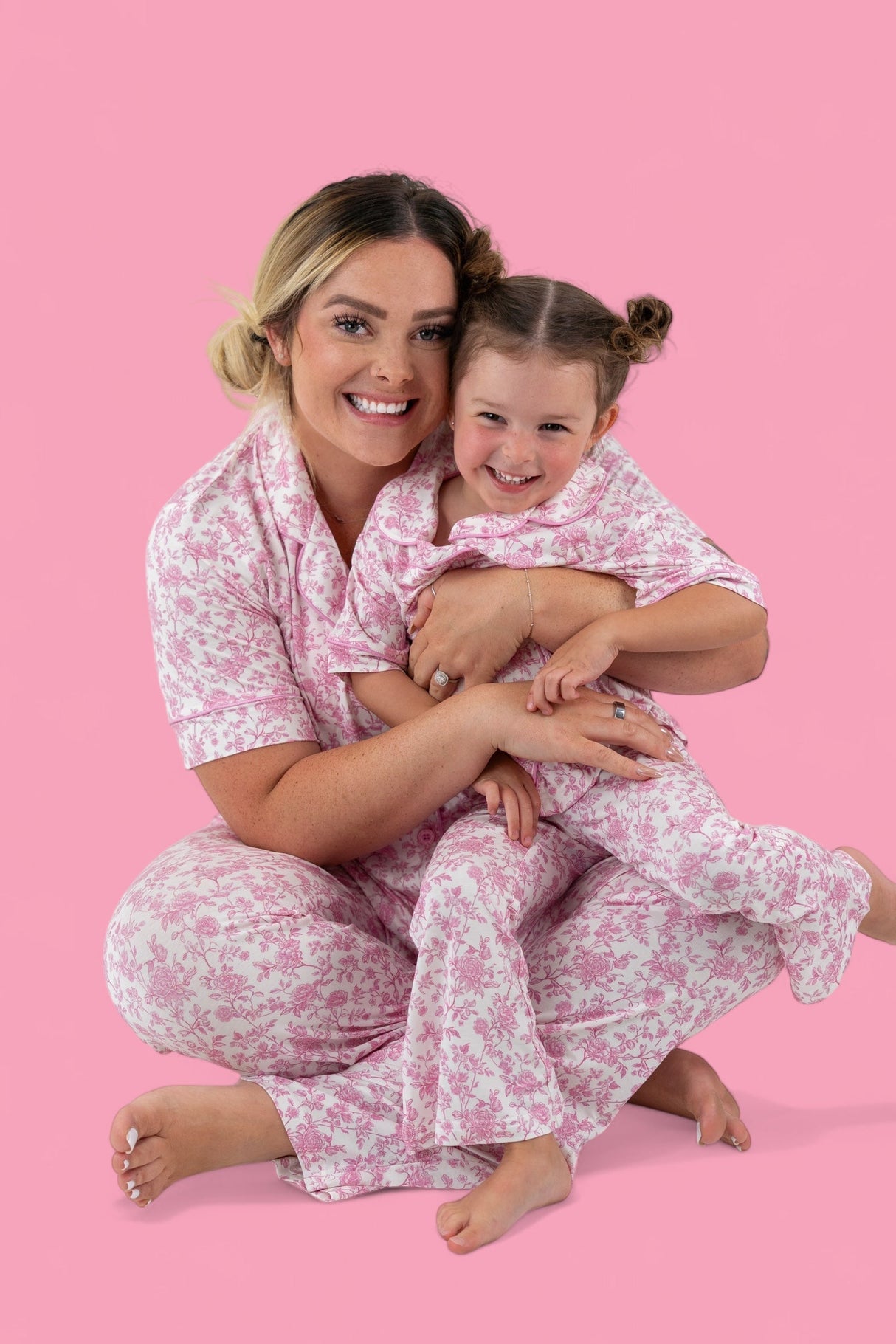 ROSEWOOD TOILE DREAM GIRL'S FLARE SET from DREAM BIG LITTLE CO