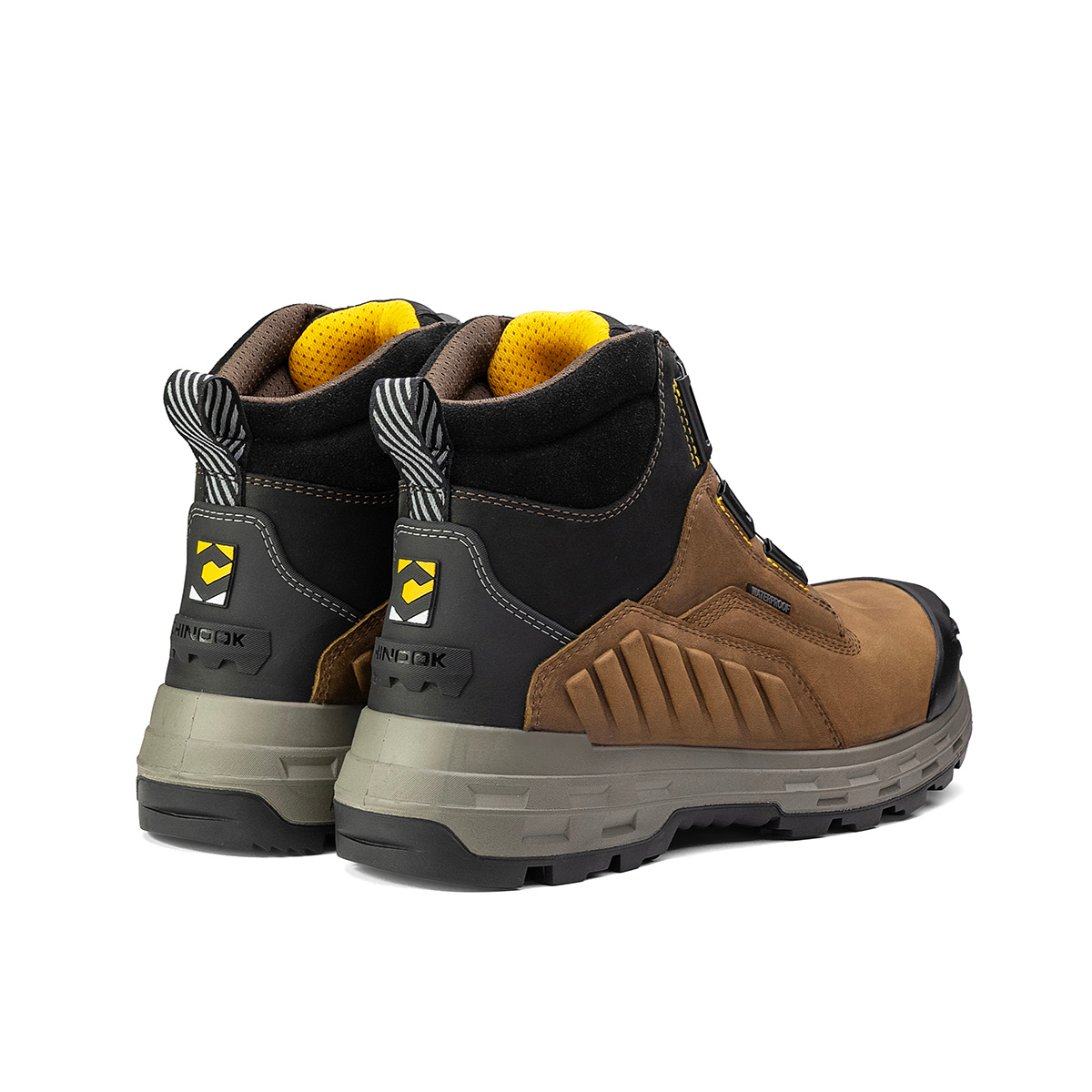 Wildwood 6” Composite Toe Turbolace™ Work Boot - Brown - Made in USA from Chinook® Footwear
