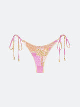 FLORENCE BIKINI BOTTOM - PINK PAISLEY From ELYSIIAN