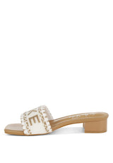Vacay Babe Lake Como Beaded Slip-On Heels from My Pampered Life Seattle
