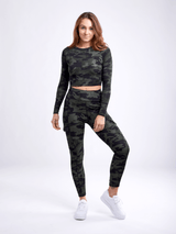 JupiterGear Long-Sleeve Crop Top from Jupiter Gear