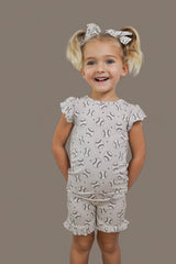 EXCLUSIVE SWING FOR THE STARS DREAM RUFFLE SHORT SET from DREAM BIG LITTLE CO