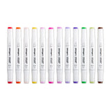 Double-Ended Alcohol Markers 12 Floral Colors from KINGART