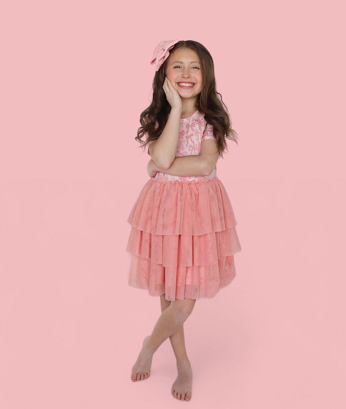 BLISSFUL BOWS DREAM TUTU DRESS from DREAM BIG LITTLE CO