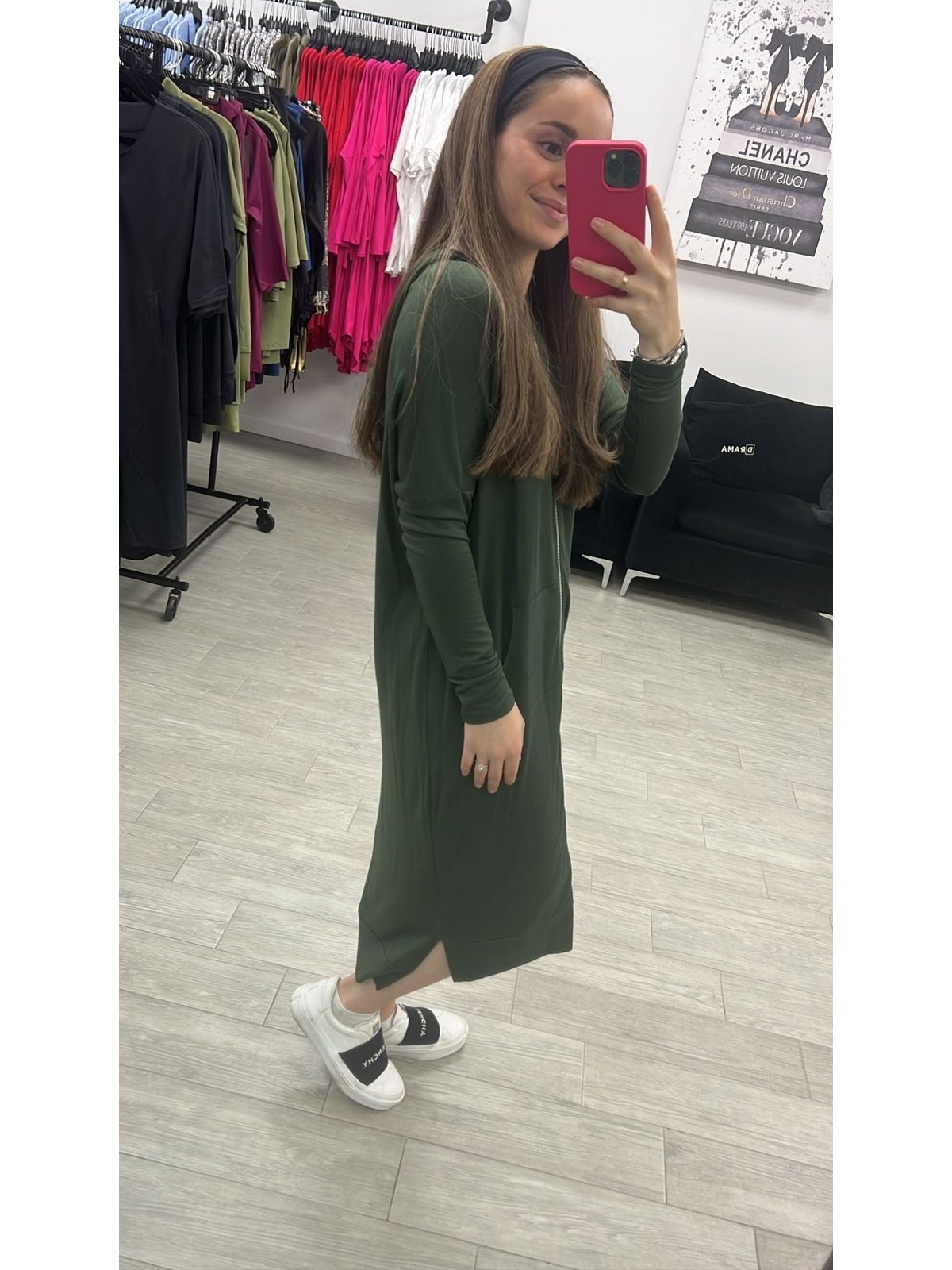 Easy Zip up Dress From Drama NYC Plus