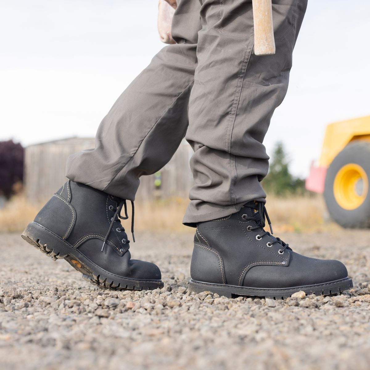 Oil Rigger 6” Steel Toe Men’s Work Boot - Black From Chinook Footwear