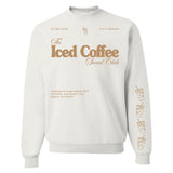 ‘Iced Coffee Social Club' Crewneck Sweatshirt from United Monograms