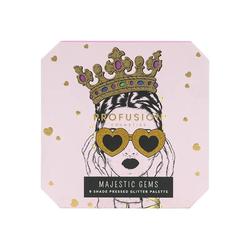 Majestic Gems Glitter Palette from Profusion Cosmetics