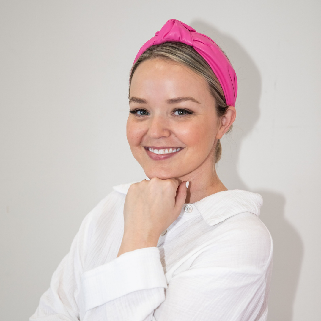 Brooklyn Headband - Pink From Headbands of Hope