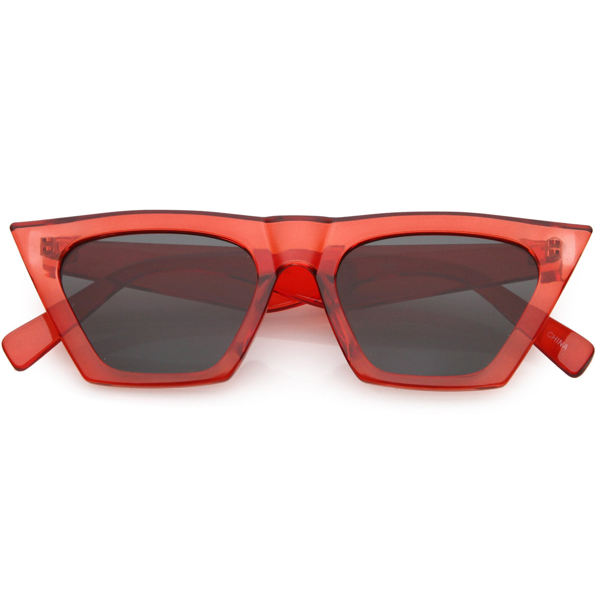 Women's Retro Oversize Wide Pointed Cat Eye Sunglasses C921 from zeroUV