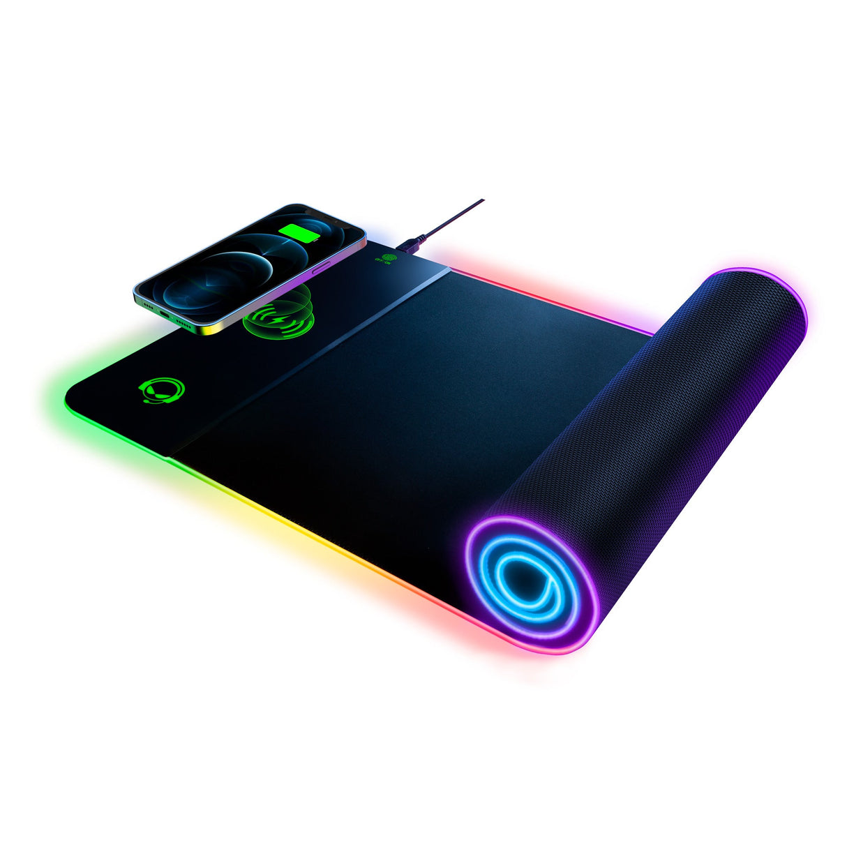 HyperGear Battle Charge Wireless Gaming Mouse Pad with Wireless Charging from Jupiter Gear Home