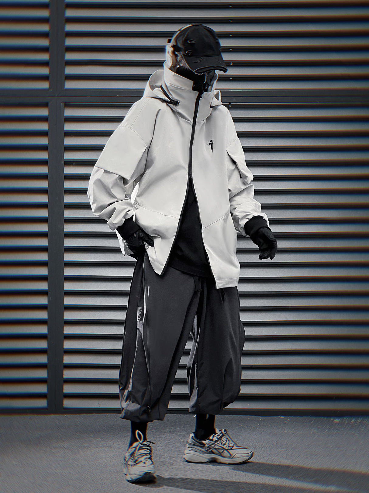 J35 Grey Tech Jacket from Niepce Inc