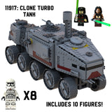11917: CLONE TURBO TANK from REPUBLICBRICKS