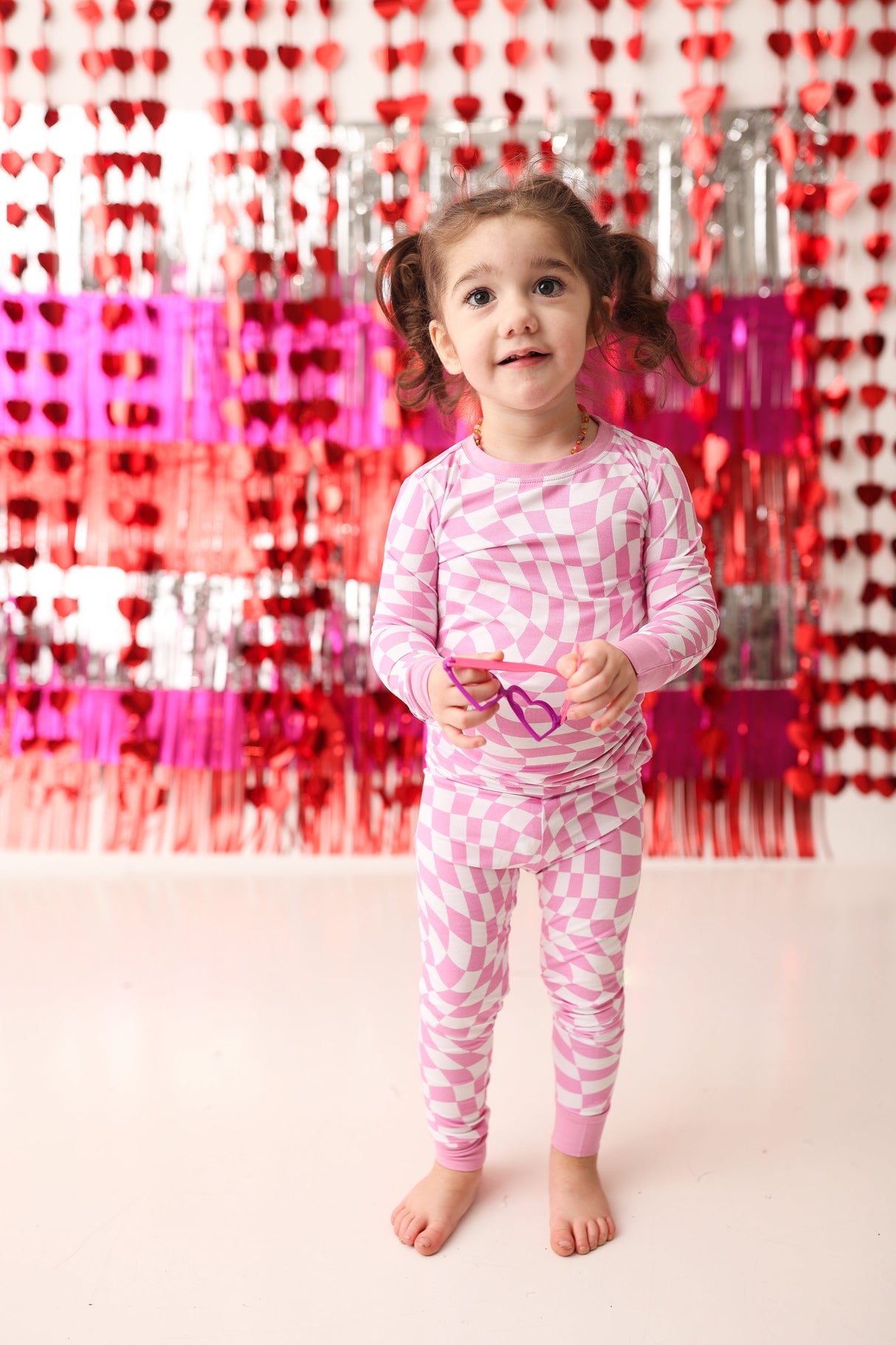 BUBBLEGUM WAVY CHECKERS DREAM SET from DREAM BIG LITTLE CO