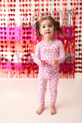 BUBBLEGUM WAVY CHECKERS DREAM SET from DREAM BIG LITTLE CO
