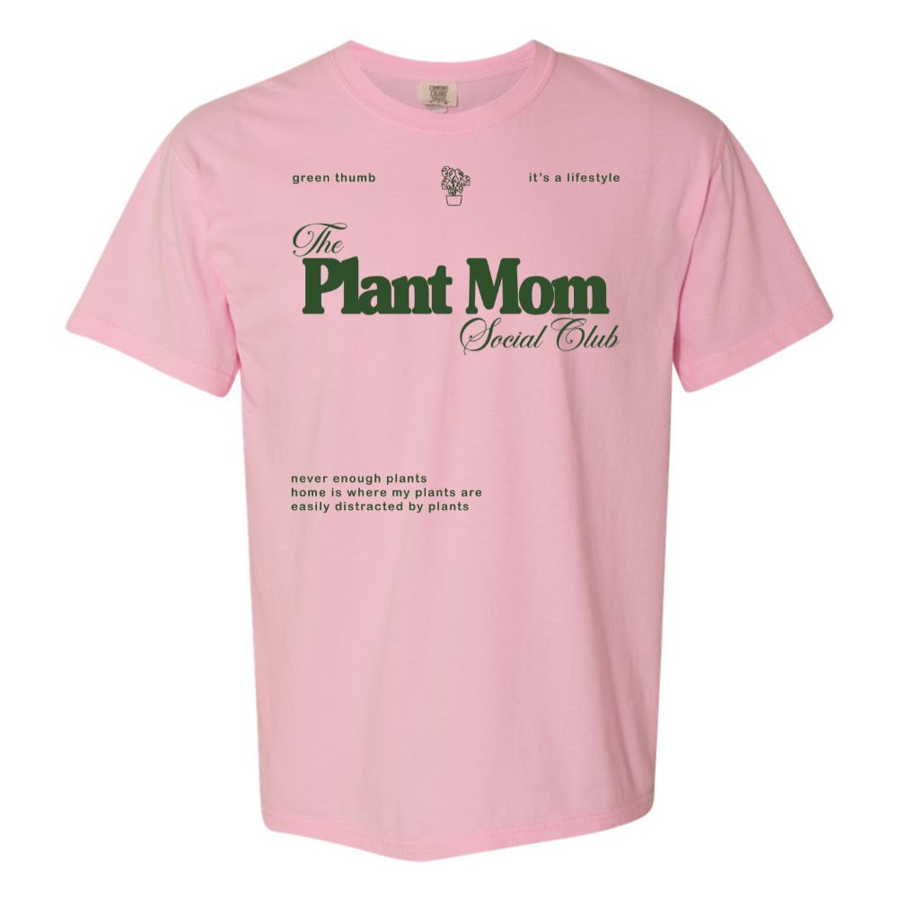 'Plant Mom Social Club' T-Shirt from United Monograms