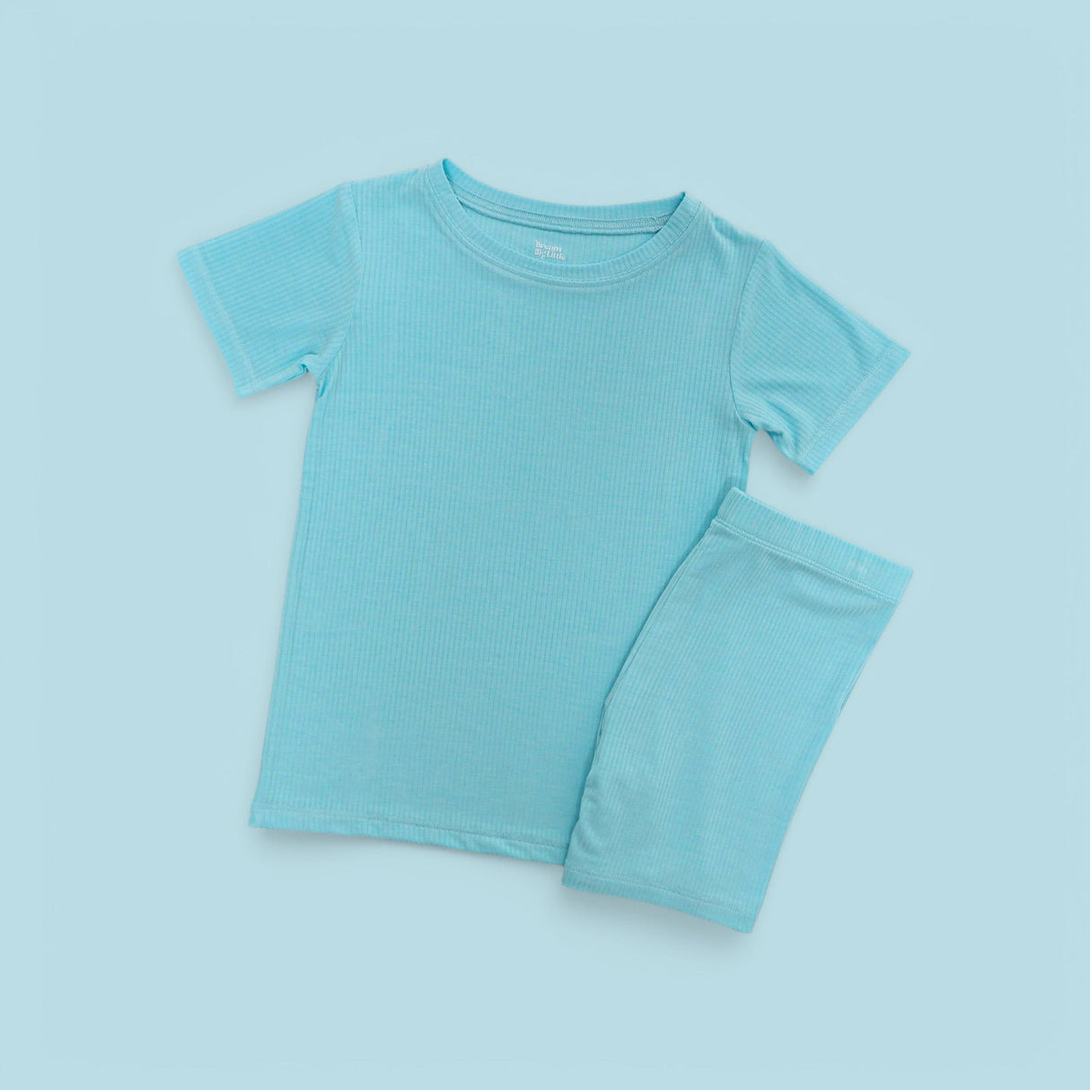 CAPRI BLUE RIB DREAM SHORT SET from DREAM BIG LITTLE CO