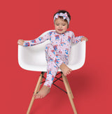 USA BOOTS N' BOWS DREAM ROMPER from DREAM BIG LITTLE CO