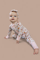 FLOWERS AND BOOTS DREAM ROMPER from DREAM BIG LITTLE CO