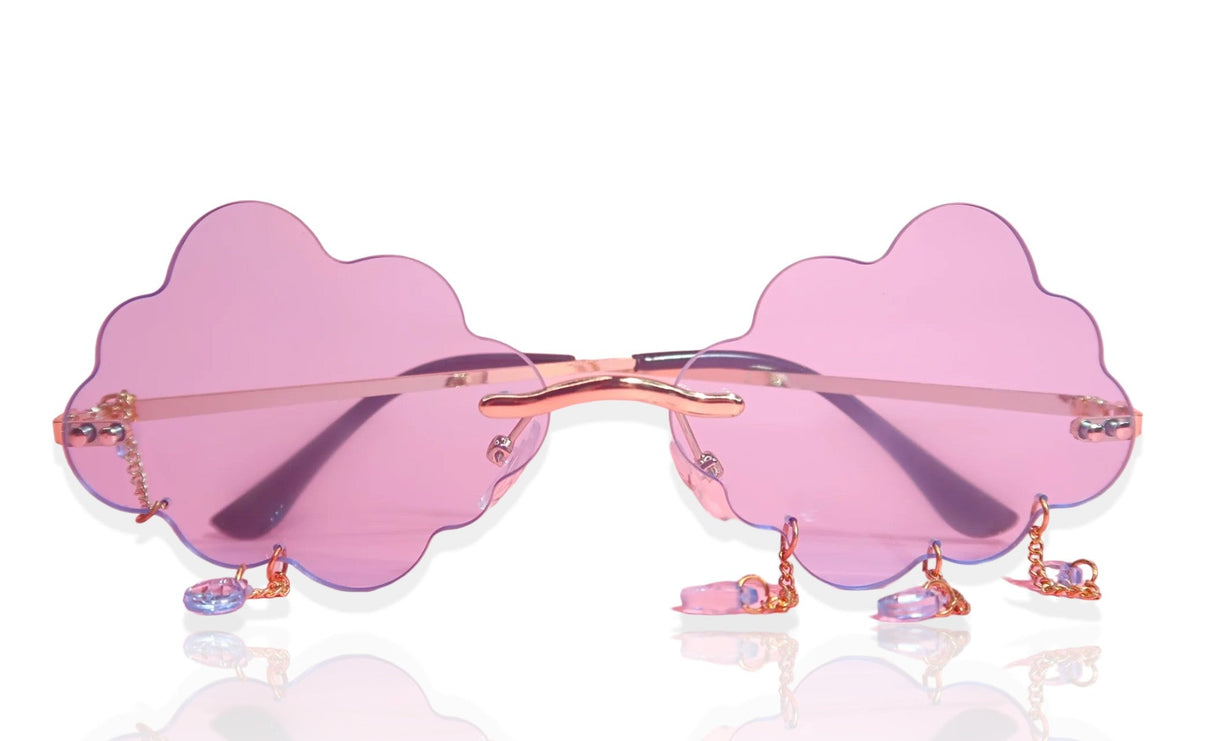 Blue Cloud Glasses From Popagloss