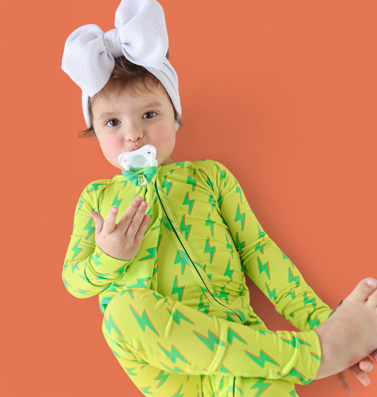 BRIGHT BOLTS DREAM ROMPER from DREAM BIG LITTLE CO