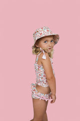 FUN IN THE SUN DREAM SMOCKED TANKINI TWO PIECE SWIM SUIT from DREAM BIG LITTLE CO