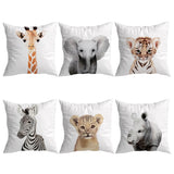 Safari Baby Animals Cushion Covers from Moderny