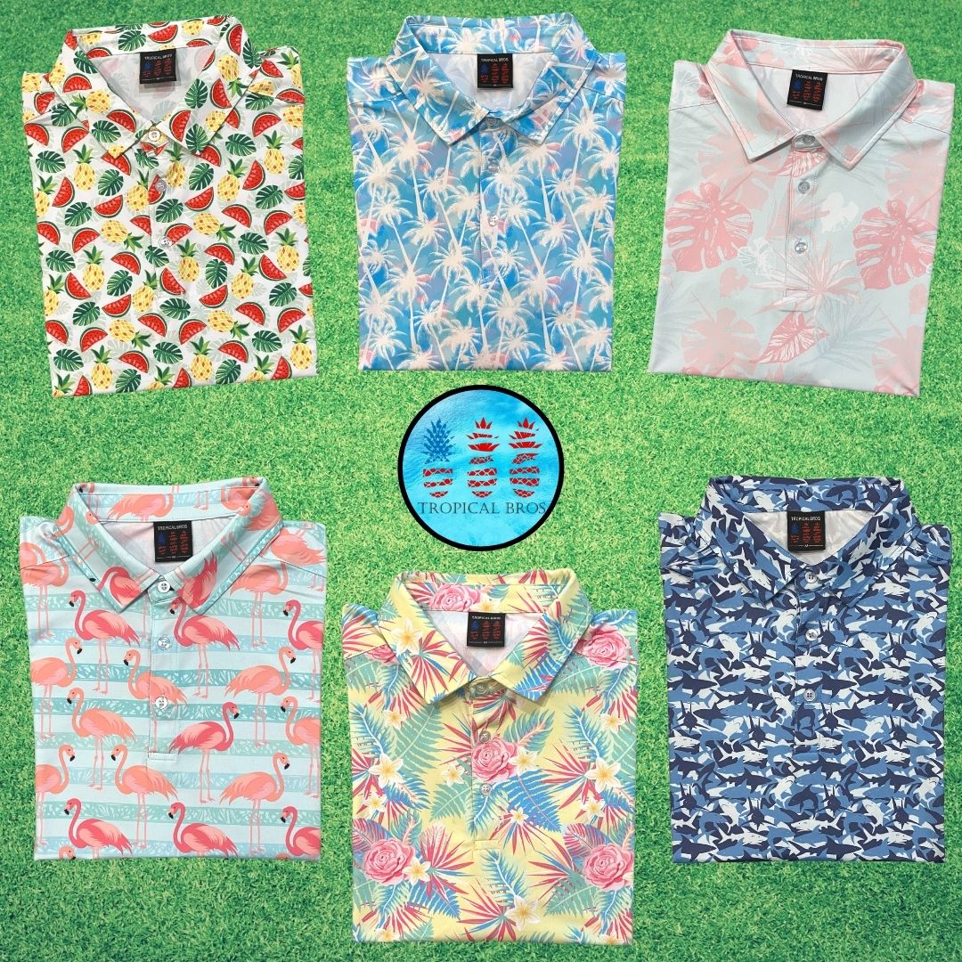 The "Waist" Management Open Everyday Polo from Tropical Bros