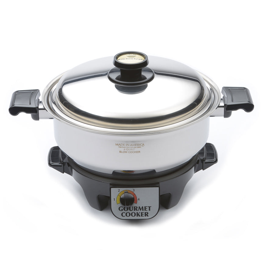 6 Quart Gourmet Slow Cooker Set from WaterlessCookware