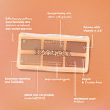 Bronzer 6 Shade Face Palette from Profusion Cosmetics