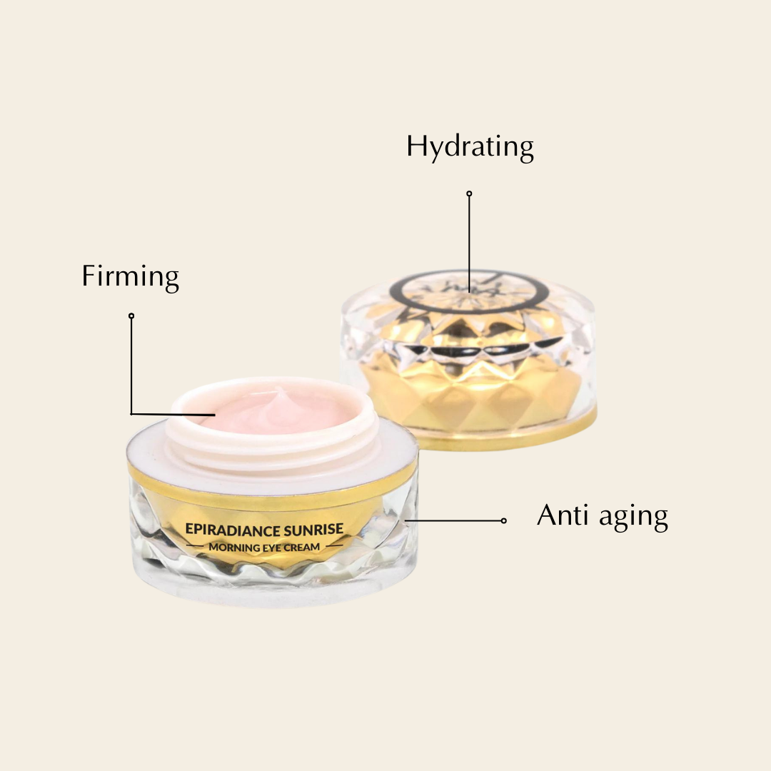Sunrise Nourishing & Firming Eye Cream for Sensitive Skin - Glow from Epilynx Skincare and Cosmetics