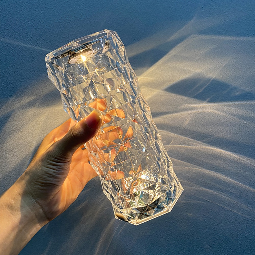Rose Crystal Lamp from Moderny
