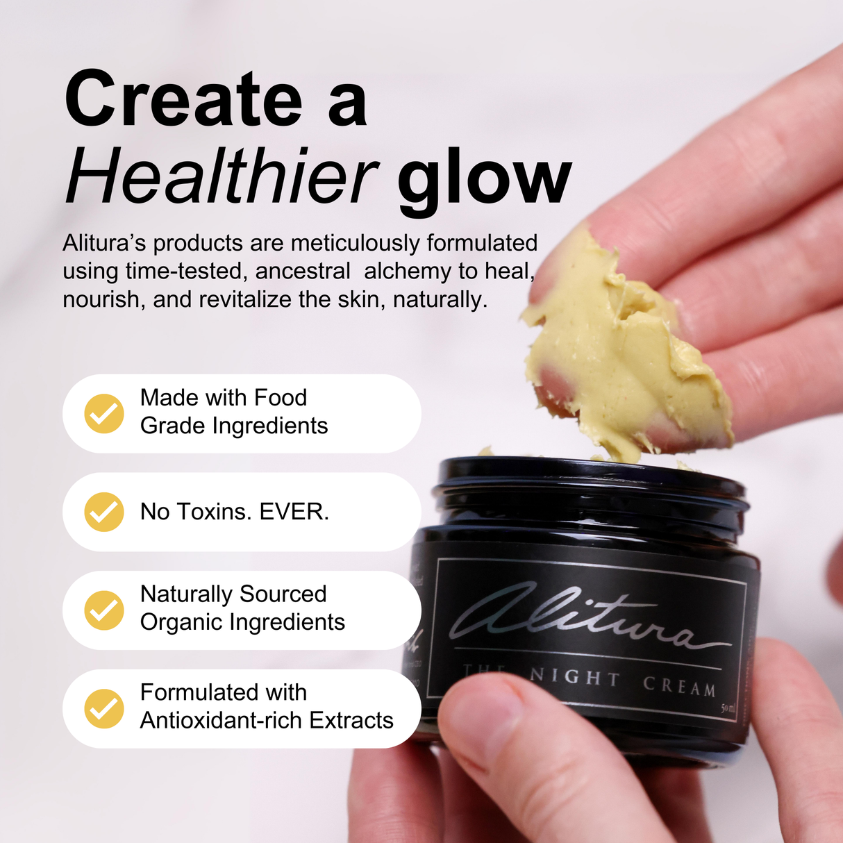 The Night Cream From Alitura