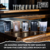 Horn Shot Cups (5-Pack) from Norse Tradesman